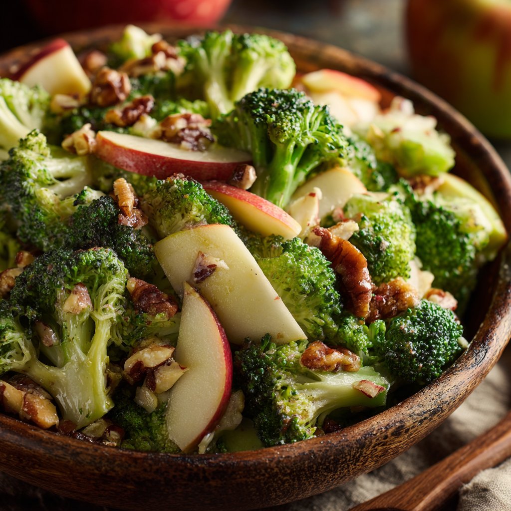 Crunchy Broccoli Apple Salad
