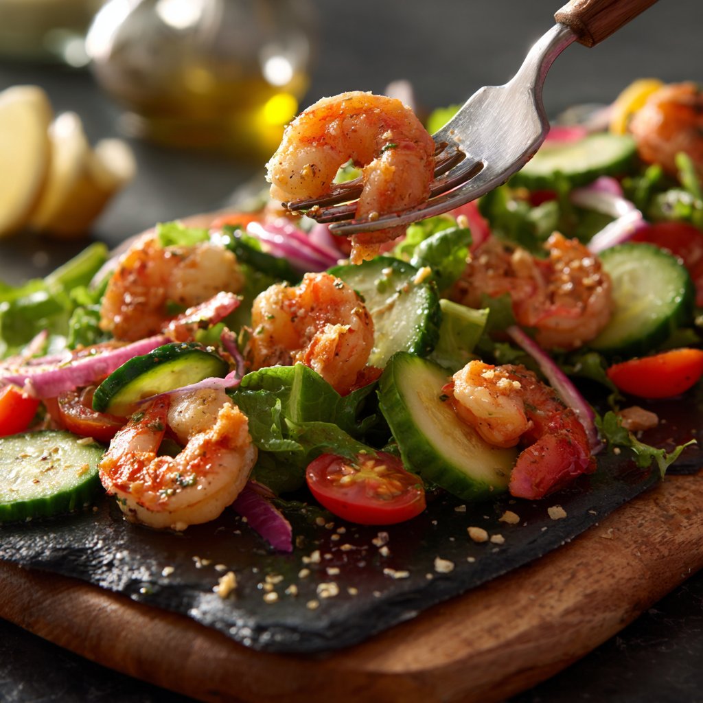 Zesty Seafood Spring Salad